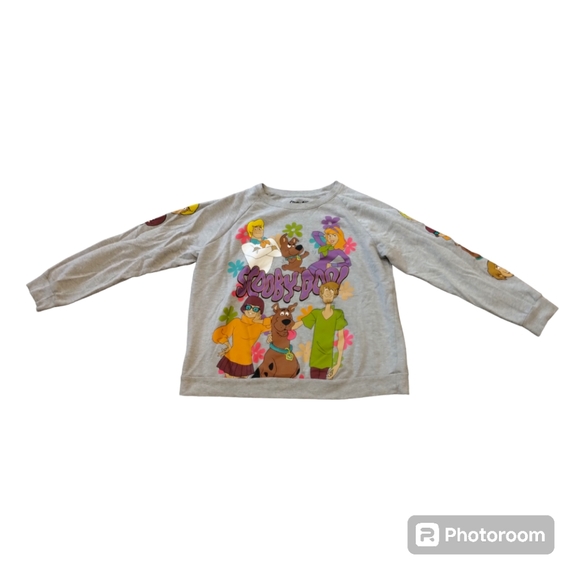 scoobyDoo Other - RARE Scooby-Doo Unisex Crew Neck Sweater w/ Character Design on both Sleeves XL